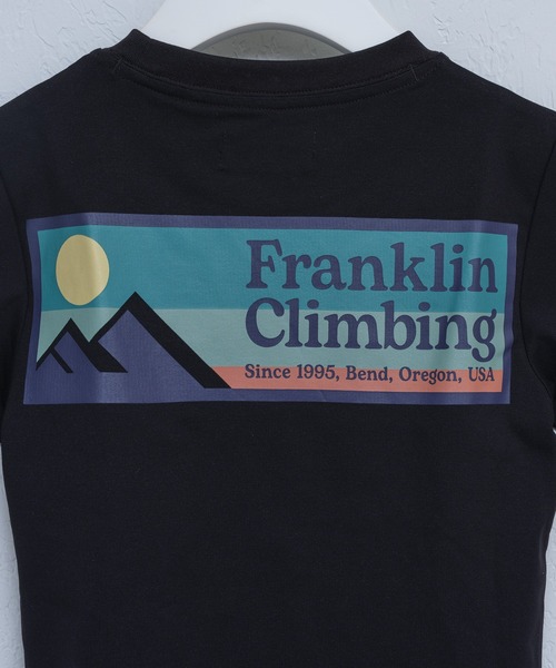 Franklin Climbing（フランクリンクライミング）の「【KIDS】【Franklin Climbing】バックプリント半袖Tee（Tシャツ/カットソー・キッズ・ホワイト/ブラック/オレンジ・LARGE/X-LARGE/XX-LARGE）」の8枚目の写真
