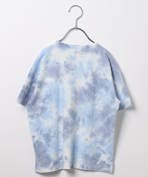 BAYFLOW(ベイフロー)の「タイダイTシャツ(KIDS)(Tシャツ/カットソー・キッズ・ピンク/ブルー/マルチ・110cm/120cm/130cm/140cm/150cm)」の4枚目の写真
