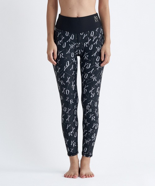 ROXY（ロキシー）の「FLAMINGO LEGGINGS/ロキシー水陸両用速乾UVカットレギンス・スパッツ（レギンス/スパッツ・レディース・マルチ/グリーン/ブラック・SMALL/MEDIUM/LARGE）」の8枚目の写真