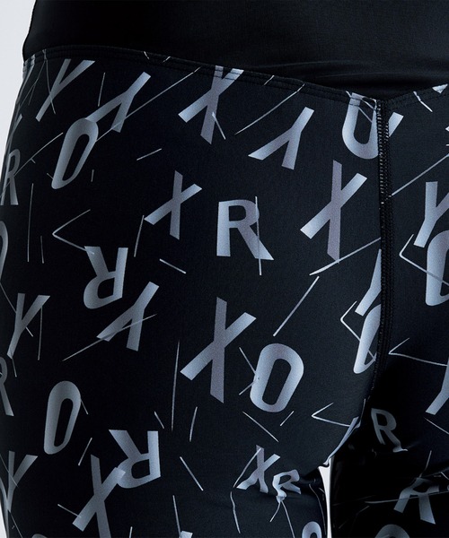 ROXY（ロキシー）の「FLAMINGO LEGGINGS/ロキシー水陸両用速乾UVカットレギンス・スパッツ（レギンス/スパッツ・レディース・マルチ/グリーン/ブラック・SMALL/MEDIUM/LARGE）」の6枚目の写真