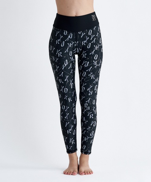 ROXY（ロキシー）の「FLAMINGO LEGGINGS/ロキシー水陸両用速乾UVカットレギンス・スパッツ（レギンス/スパッツ・レディース・マルチ/グリーン/ブラック・SMALL/MEDIUM/LARGE）」の5枚目の写真