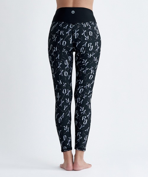ROXY（ロキシー）の「FLAMINGO LEGGINGS/ロキシー水陸両用速乾UVカットレギンス・スパッツ（レギンス/スパッツ・レディース・マルチ/グリーン/ブラック・SMALL/MEDIUM/LARGE）」の4枚目の写真