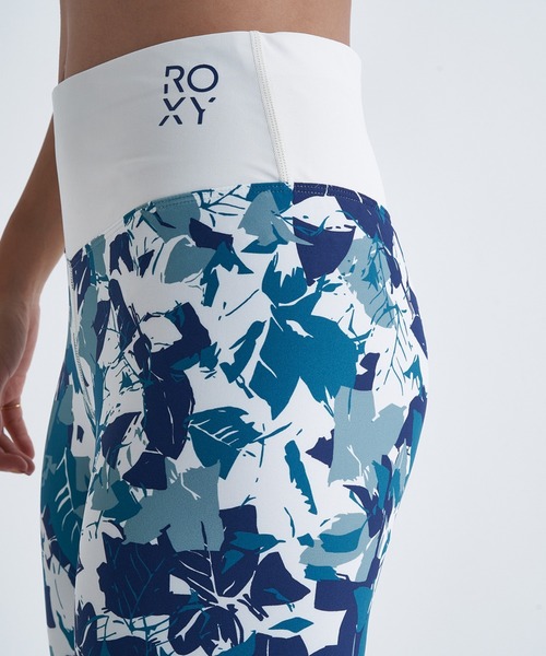 ROXY（ロキシー）の「FLAMINGO LEGGINGS/ロキシー水陸両用速乾UVカットレギンス・スパッツ（レギンス/スパッツ・レディース・マルチ/グリーン/ブラック・SMALL/MEDIUM/LARGE）」の21枚目の写真