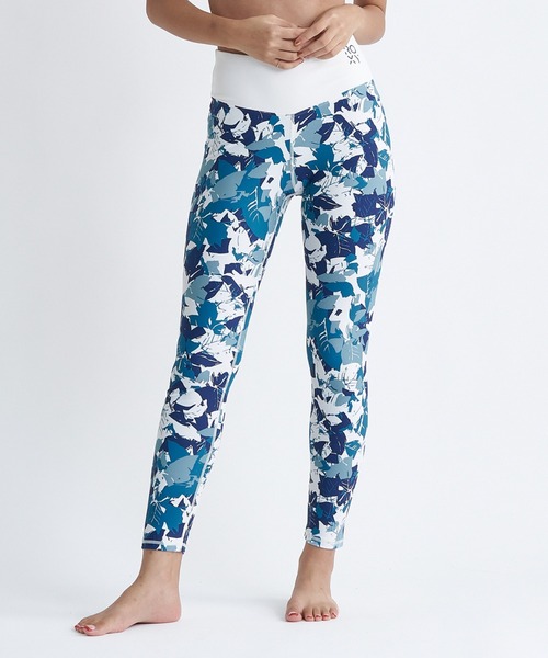 ROXY（ロキシー）の「FLAMINGO LEGGINGS/ロキシー水陸両用速乾UVカットレギンス・スパッツ（レギンス/スパッツ・レディース・マルチ/グリーン/ブラック・SMALL/MEDIUM/LARGE）」の18枚目の写真
