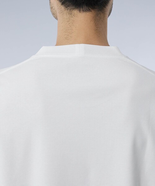 UNITED TOKYO（ユナイテッドトウキョウ）の「テクノラマ リラックスロングスリーブTee（Tシャツ/カットソー・メンズ・オフホワイト/ネイビー・1/3/2）」の8枚目の写真