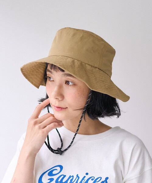 【新品/未使用】FORME サファリハット ハット ベージュ 撥水 送料込み LOGOS 撥水サファリハット 帽子 シェード 超軽量 アドベンチャー