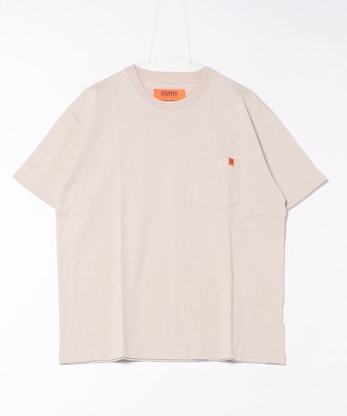 UNIVERSAL OVERALL(ユニバーサルオーバーオール)の「【UNIVERSAL OVERALL】POCKET S/S U2413209(Tシャツ/カットソー・メンズ・オートミール/グレー/ネイビー/ブラック/ホワイト/スモーキーグリーン系・XL/M/L/3XL/2XL/XS/S)」の9枚目の写真