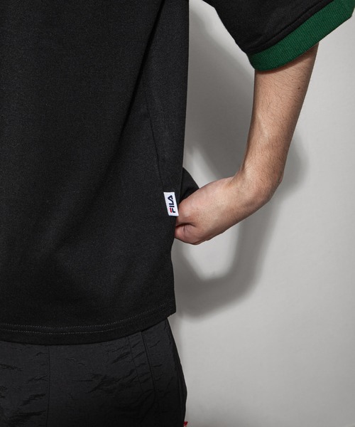 FILA(フィラ)の「【FILA】 90’s ヴィンテージ ロゴ プリント 半袖 リンガー Tシャツ(Tシャツ/カットソー・レディース・ホワイト/ブラック/ネイビー/ブラック系/ホワイト系・MEDIUM/LARGE)」の16枚目の写真
