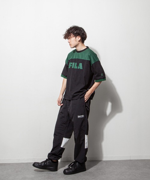 FILA(フィラ)の「【FILA】 90’s ヴィンテージ ロゴ プリント 半袖 リンガー Tシャツ(Tシャツ/カットソー・レディース・ホワイト/ブラック/ネイビー/ブラック系/ホワイト系・MEDIUM/LARGE)」の19枚目の写真