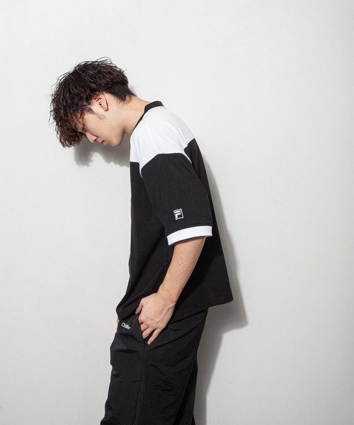 FILA(フィラ)の「【FILA】 90’s ヴィンテージ ロゴ プリント 半袖 リンガー Tシャツ(Tシャツ/カットソー・レディース・ホワイト/ブラック/ネイビー/ブラック系/ホワイト系・MEDIUM/LARGE)」の14枚目の写真