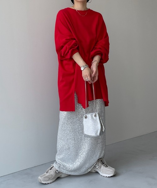 wee9s（ウィークス）の「"GIRAGIRA" disco skirt / ギラギラスパンコールディスコスカート（スカート・レディース・シルバー/ゴールド/ブラック・FREE/SHORT）」の21枚目の写真