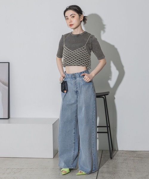 JEANASIS（ジーナシス）の「CARD CASE STRAP/118538（スマホグッズ・レディース・シルバー/ブラック・FREE）」の3枚目の写真