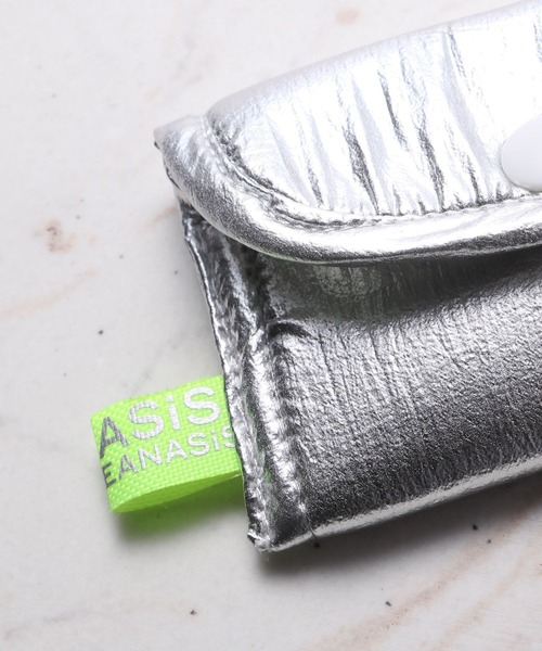 JEANASIS（ジーナシス）の「CARD CASE STRAP/118538（スマホグッズ・レディース・シルバー/ブラック・FREE）」の12枚目の写真