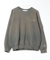 fridge（フリッジ）の「【BAL】バル RUSSELL ATHLETIC HIGH COTTON DISTRESSED CREW（パーカー・メンズ）」