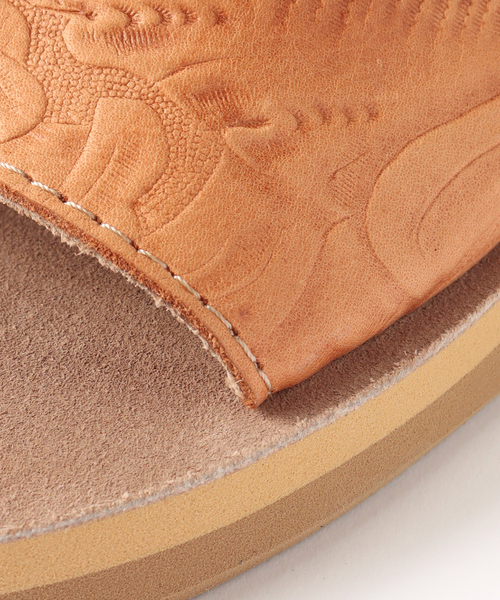 THE SANDALMAN（サンダルマン）の「THE SANDALMAN × JOURNAL STANDARD 別注 SLIDER（サンダル・メンズ・ブラック/ベージュ・70/90/80）」の11枚目の写真