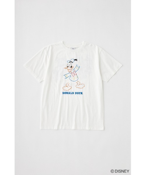 Disney SERIES CREATED by MOUSSY 半袖シャツ セール】MD ROCK Tシャツ / MICKEY（Tシャツ/カットソー