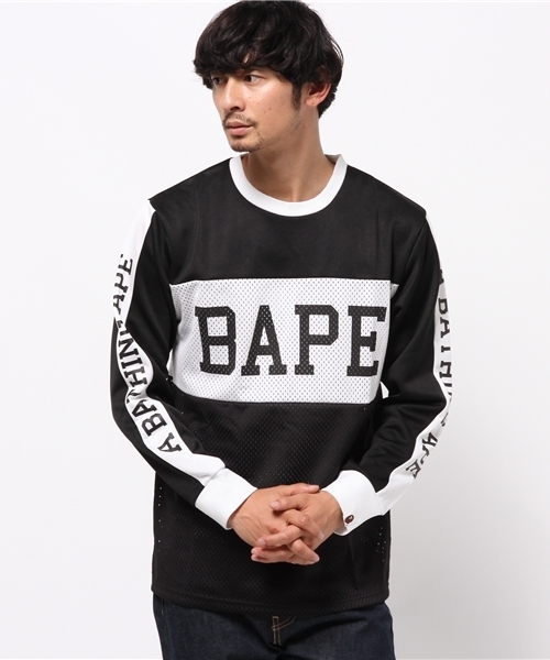 A BATHING APE（アベイシングエイプ）の「BAPE MESH LT（Tシャツ