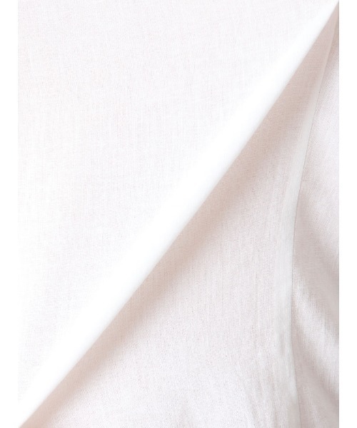 TRANS CONTINENTS(トランスコンチネンツ)の「TRANS CONTINENTS コットンリネンシャツ ホワイト(シャツ/ブラウス・メンズ・ホワイト・L/LL/M)」の2枚目の写真