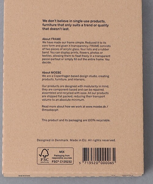 UNITED ARROWS（ユナイテッドアローズ）の「＜MOEBE＞FRAME A5 オーク（インテリア雑貨・レディース・その他1・FREE）」の12枚目の写真