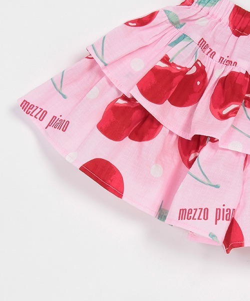 mezzo piano（メゾピアノ）の「チェリー柄 浴衣ドレス（浴衣）」 - WEAR