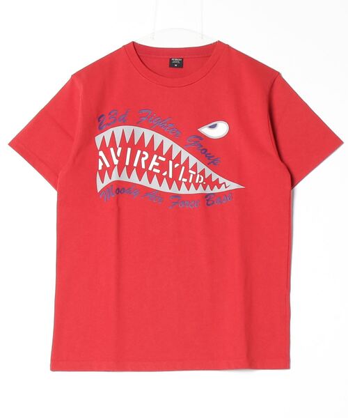 23D FIGHTER GROUP T-SHIRT / 23D ファイター グループ Tシャツ / AVIREX / アヴィレックス（Tシャツ/カットソー）｜AVIREX（アヴィレックス）