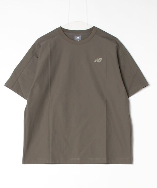 NEW BALANCE（ニューバランス）の「【別注】ニューバランス New Balance ファンクションショートスリーブtee 限定コラボ（Tシャツ/カットソー・メンズ・クリーム/オリーブ/ブラック・LL/S/M/L）」の3枚目の写真