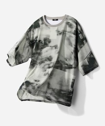 HARE | コラージュプリントメッシュカット(HARE)(Tシャツ/カットソー)