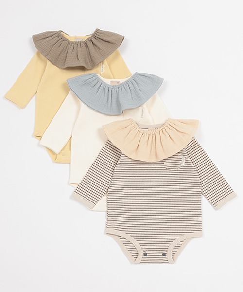 プティマイン、ブランシェスなど ロンパースセット 楽天市場】プティマイン(petit main)花柄ワンピースつき