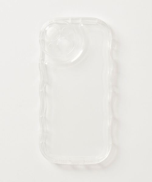 WEGO(ウィゴー)の「WEGO/クリアウェーブiphoneケース(スマホケース/カバー・レディース・その他3/その他2/その他1/その他4/その他5・FREE)」の4枚目の写真