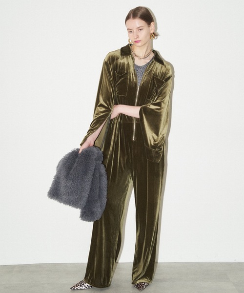 yae（ヤエ）の「Fluffy puppy bag / フラッフィーパピーバッグ（ハンドバッグ・レディース・イエロー/チャコールグレー・FREE）」の18枚目の写真