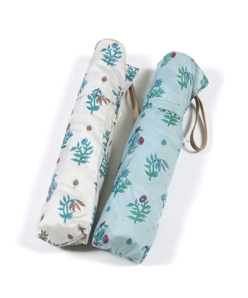 【晴雨兼用】オリーブ柄プリント折り畳み傘