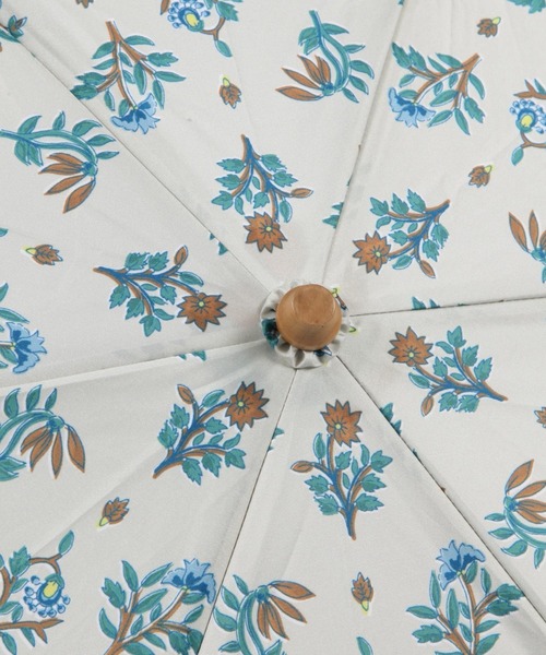 【晴雨兼用】オリーブ柄プリント折り畳み傘