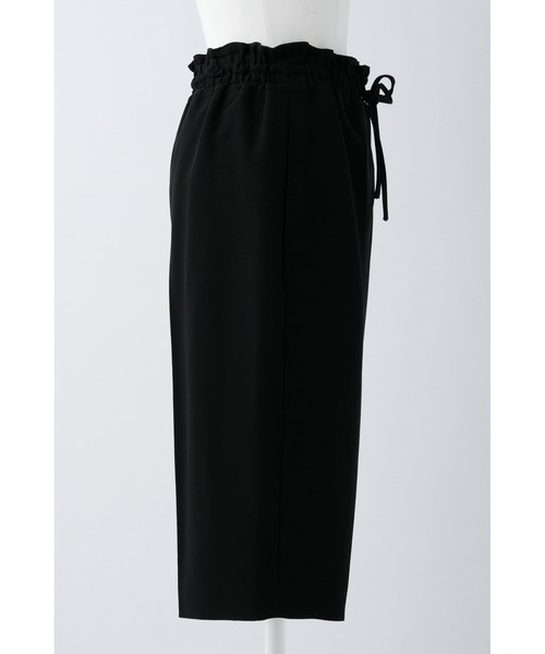 ENFOLD ダブルクロス センタープレスワイドゴムTROUSER ENFOLD（エンフォルド）の「ダブルクロス ゴムジョッパーズ