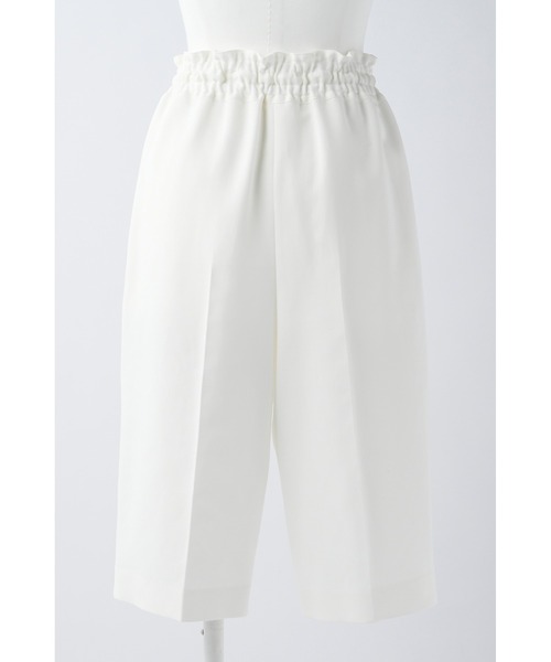 ENFOLD ダブルクロス センタープレスワイドゴムTROUSER ARTWORK福岡 ENFOLD(エンフォルド) PEダブルクロスリラックス