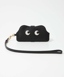 ANYA HINDMARCH（アニヤハインドマーチ）の「ANYA HINDMARCH Recycled Nylon with PU in Black アニヤハインドマーチ アイズ サングラス ホルダー（メガネ）」