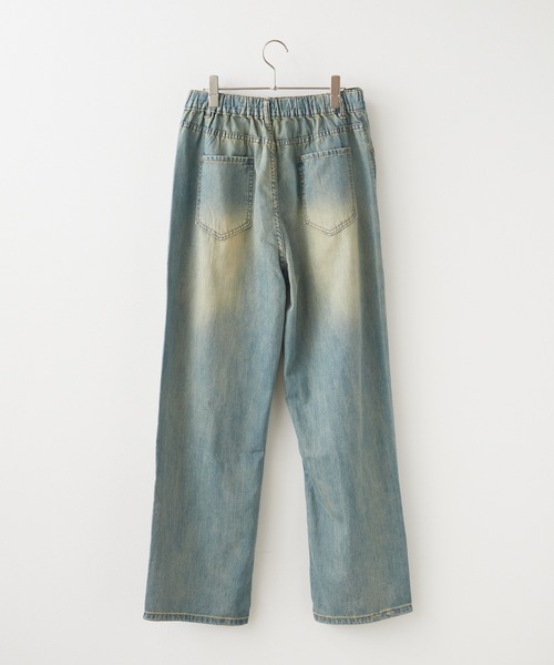 ALL RUNS(オールランズ)の「ヴィンテージ 加工 デニムパンツ(デニムパンツ・メンズ・ブルー・M/L/XL)」の2枚目の写真
