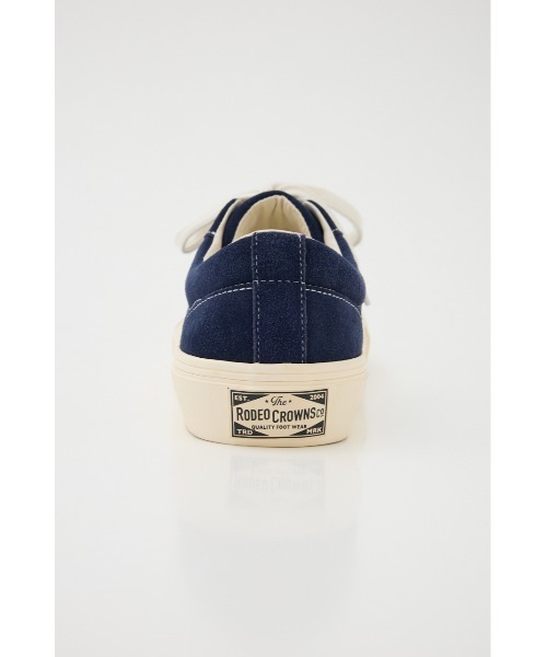 RODEO CROWNS WIDE BOWL(ロデオクラウンズワイドボウル)の「low-cut suede sneakers(スニーカー・メンズ・ブラック/ネイビー/マルチ・26.5cm/27.5cm)」の12枚目の写真