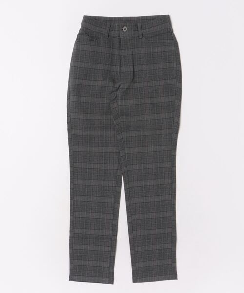 BELLUNA PLUS（ベルーナ）の「ウルトラ美脚ストレッチ裏起毛パンツ６８丈（その他パンツ・レディース・ブラック系/インディゴブルー/ベージュ系/ブラック系その他/ネイビー系/ブラック/ブラウン系/グレー系その他/ブラック系その他2/ベージュ系1/グレー系・SMALL/MEDIUM/LARGE/X-LARGE）」の3枚目の写真