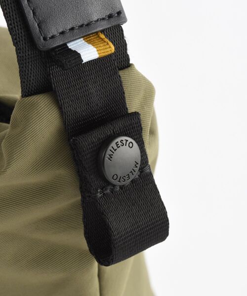 TRAVEL SHOP MILESTO(トラベルショップミレスト)の「TROT ソフトショルダー S(ショルダーバッグ・レディース・カーキ/ブラック/グレー/ベージュ・フリ-)」の12枚目の写真