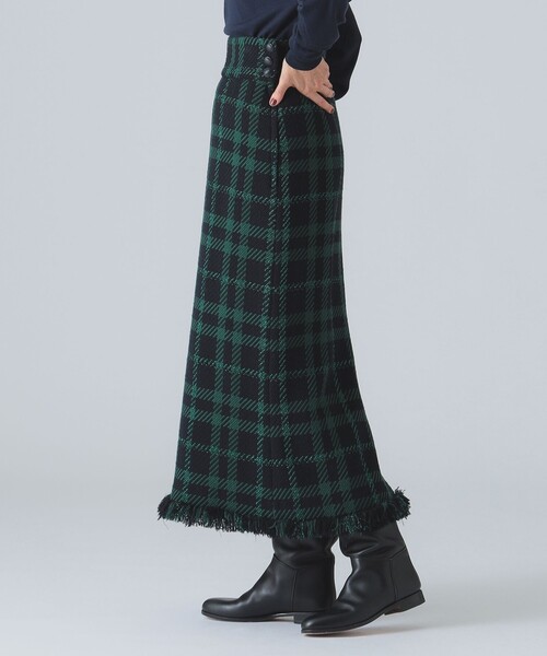 【セール】カラーツイード スカート（スカート）｜EFFE BEAMS（エッフェビームス）