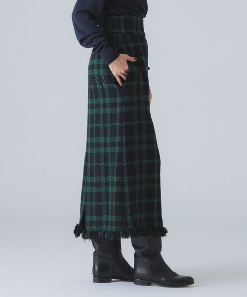 【セール】カラーツイード スカート（スカート）｜EFFE BEAMS（エッフェビームス）