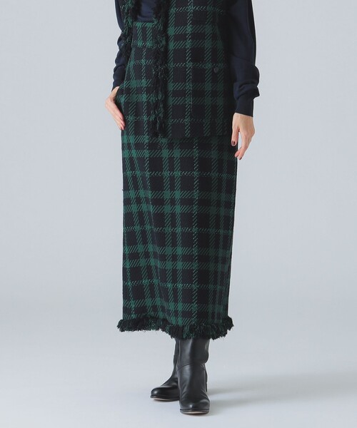 【セール】カラーツイード スカート（スカート）｜EFFE BEAMS（エッフェビームス）