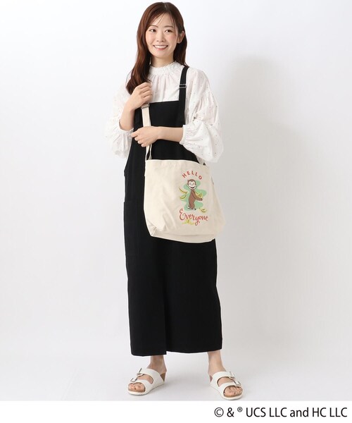 one'sterrace(ワンズテラス)の「おさるのジョージ 中仕切りショルダーバッグ(ショルダーバッグ・レディース・イエロー系8/ブルー系その他7・99)」の15枚目の写真