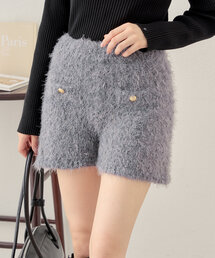 Chico | 【セットアップ対応】ラメシャギーショートパンツ(その他パンツ)