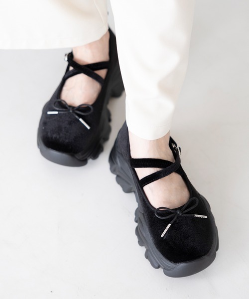 attagirl（アタガール）の「厚底メリージェーンシューズ（スニーカー・レディース・ホワイト/シルバー/ブラック/ブラック系その他/シルバー系その他/ブラック系その他2/ブラウン系その他2/レオパード・LL/L/M/S/3L）」の12枚目の写真