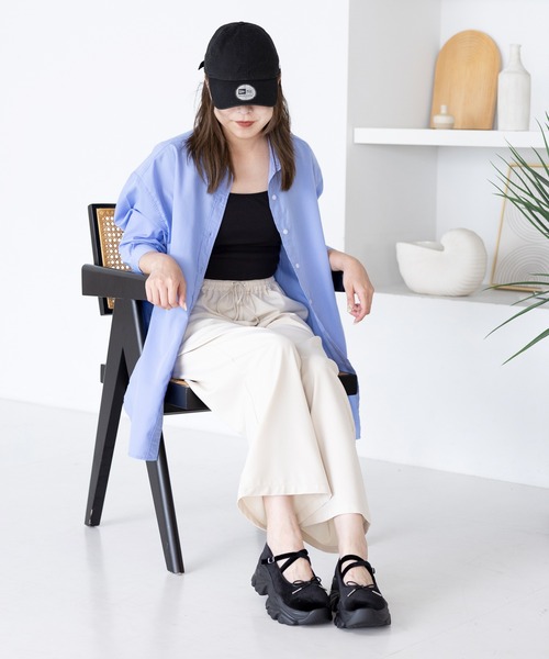 attagirl（アタガール）の「厚底メリージェーンシューズ（スニーカー・レディース・ホワイト/シルバー/ブラック/ブラック系その他/シルバー系その他/ブラック系その他2/ブラウン系その他2/レオパード・LL/L/M/S/3L）」の16枚目の写真