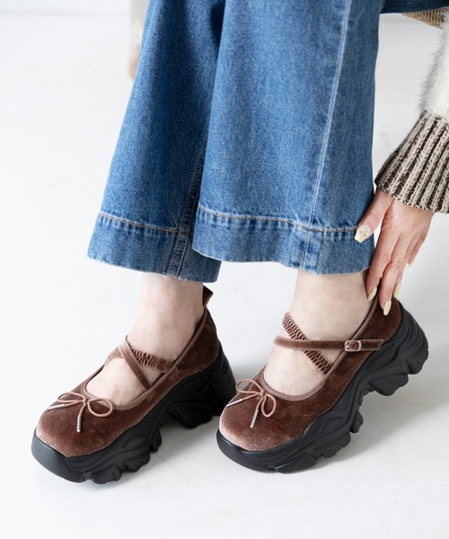 attagirl（アタガール）の「厚底メリージェーンシューズ（スニーカー・レディース・ホワイト/シルバー/ブラック/ブラック系その他/シルバー系その他/ブラック系その他2/ブラウン系その他2/レオパード・LL/L/M/S/3L）」の20枚目の写真