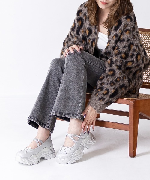 attagirl（アタガール）の「厚底メリージェーンシューズ（スニーカー・レディース・ホワイト/シルバー/ブラック/ブラック系その他/シルバー系その他/ブラック系その他2/ブラウン系その他2/レオパード・LL/L/M/S/3L）」の10枚目の写真