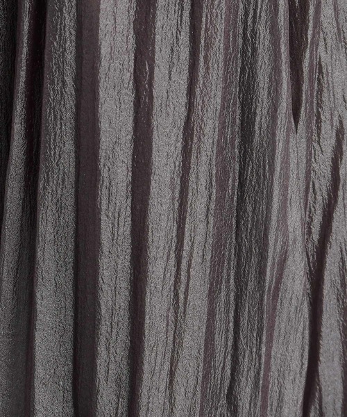 grove（グローブ）の「◆オーガンジープリーツスカート（スカート・レディース・チャコールグレー/サンドベージュ・03/02/01/05/04）」の6枚目の写真