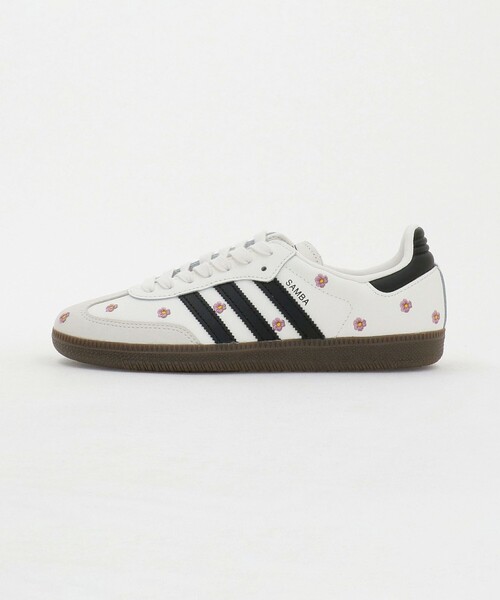 adidas Originals(アディダスオリジナルス)の「<adidas Originals>SAMBA OG W FLW スニーカー(スニーカー・レディース・ブラック/ホワイト・25cm/24cm/24.5cm/23.5cm/23cm/22.5cm/25.5cm)」の2枚目の写真